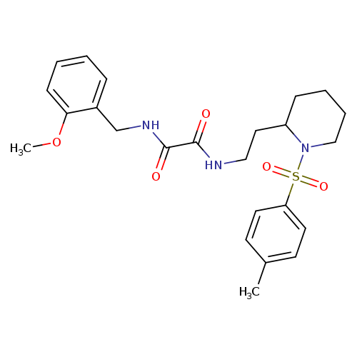 N'-[(2-methoxyphenyl)methyl]-N-{2-[1-(4-methylbenzenesulfonyl)piperidin-2-yl]ethyl}ethanediamide
