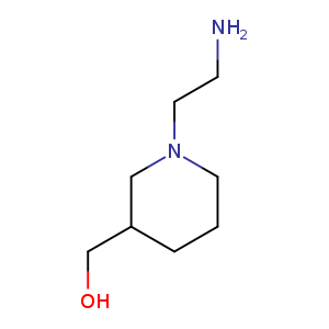 (1-(2-Aminoethyl)piperidin-3-yl)methanol