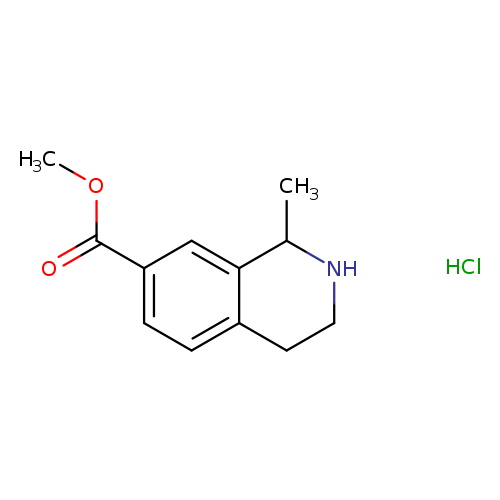 methyl 1-methyl-1,2,3,4-tetrahydroisoquinoline-7-carboxylate hydrochloride