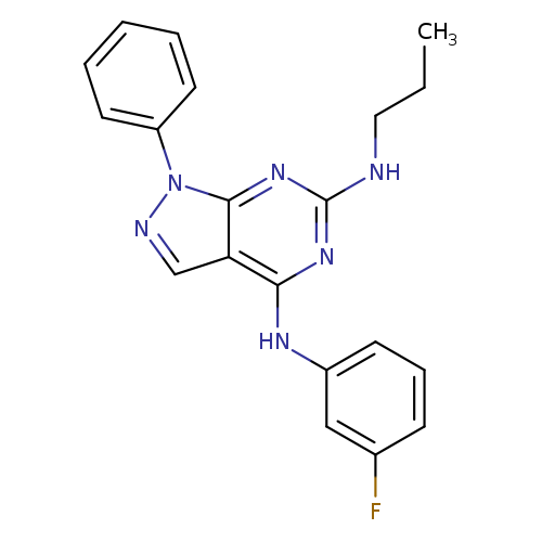 N4-(3-fluorophenyl)-1-phenyl-N6-propyl-1H-pyrazolo[3,4-d]pyrimidine-4,6-diamine