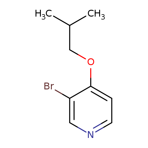 3-bromo-4-(2-methylpropoxy)pyridine