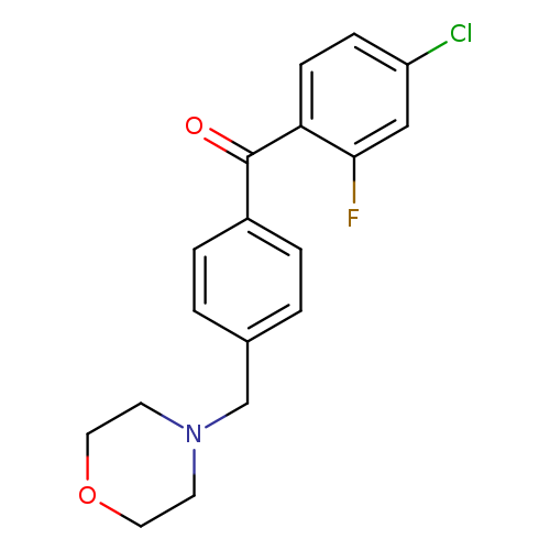 4-Chloro-2-fluoro-4'-morpholinomethyl benzophenone