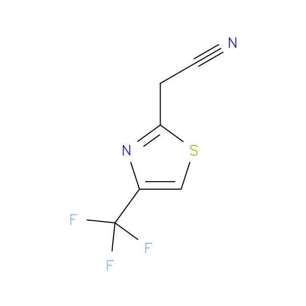 2-[4-(trifluoromethyl)-1,3-thiazol-2-yl]acetonitrile