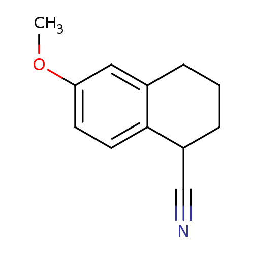 6-methoxy-1,2,3,4-tetrahydronaphthalene-1-carbonitrile