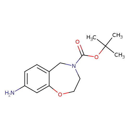 tert-butyl 8-amino-2,3,4,5-tetrahydro-1,4-benzoxazepine-4-carboxylate
