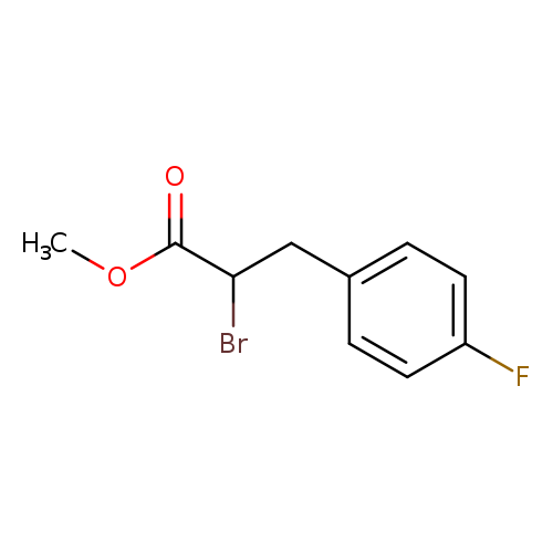 methyl 2-bromo-3-(4-fluorophenyl)propanoate