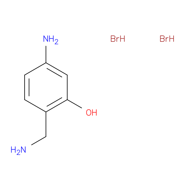 5-amino-2-(aminomethyl)phenol dihydrobromide
