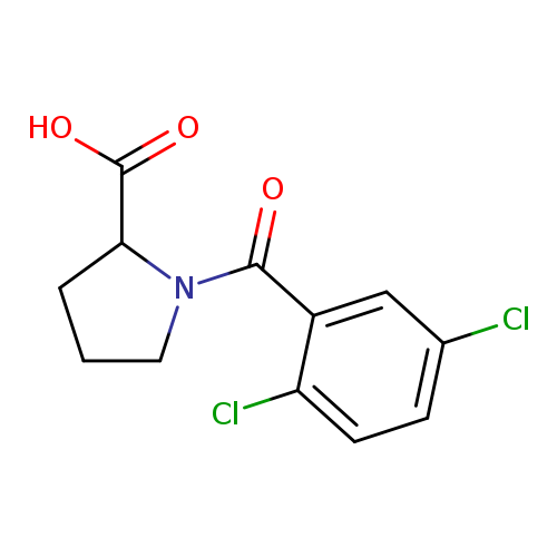 1-(2,5-dichlorobenzoyl)pyrrolidine-2-carboxylic acid
