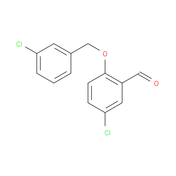 5-Chloro-2-[(3-chlorobenzyl)oxy]benzaldehyde