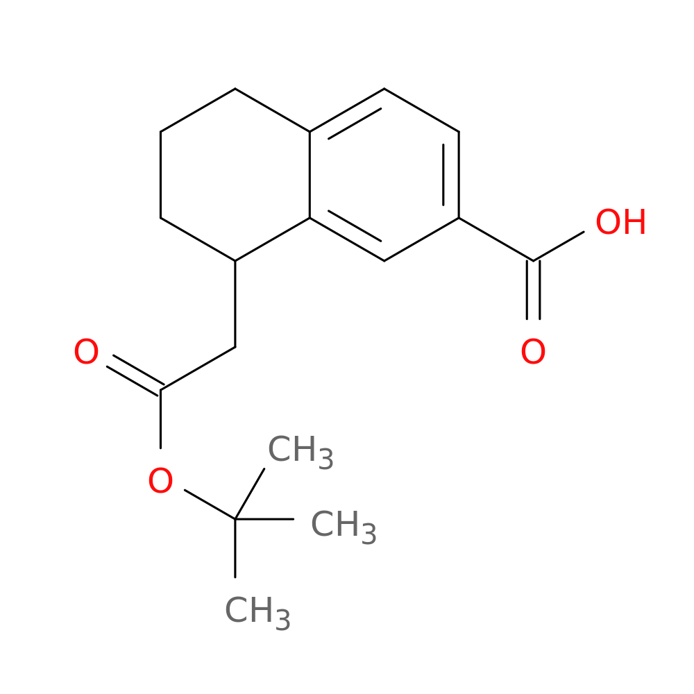 8-[2-(tert-butoxy)-2-oxoethyl]-5,6,7,8-tetrahydronaphthalene-2-carboxylic acid