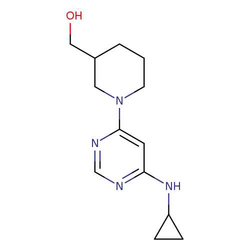 [1-(6-Cyclopropylamino-pyrimidin-4-yl)-piperidin-3-yl]-methanol