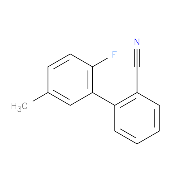 2-(2-fluoro-5-methylphenyl)benzonitrile