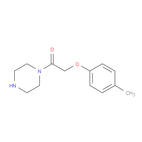1-[(4-methylphenoxy)acetyl]piperazine hydrochloride