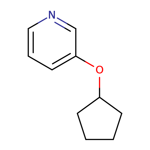 Pyridine, 3-(cyclopentyloxy)- (9CI)