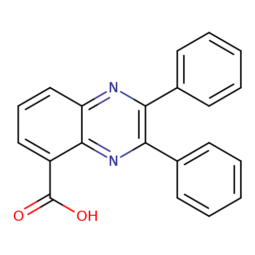 2,3-Diphenylquinoxaline-5-carboxylic acid