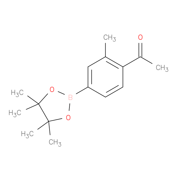 1-[2-methyl-4-(tetramethyl-1,3,2-dioxaborolan-2-yl)phenyl]ethanone