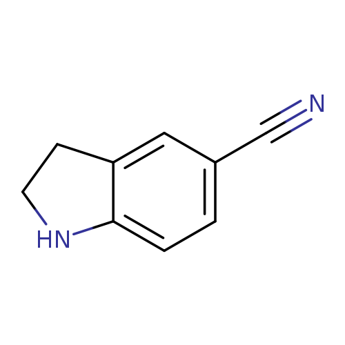 1H-Indole-5-carbonitrile, 2,3-dihydro-