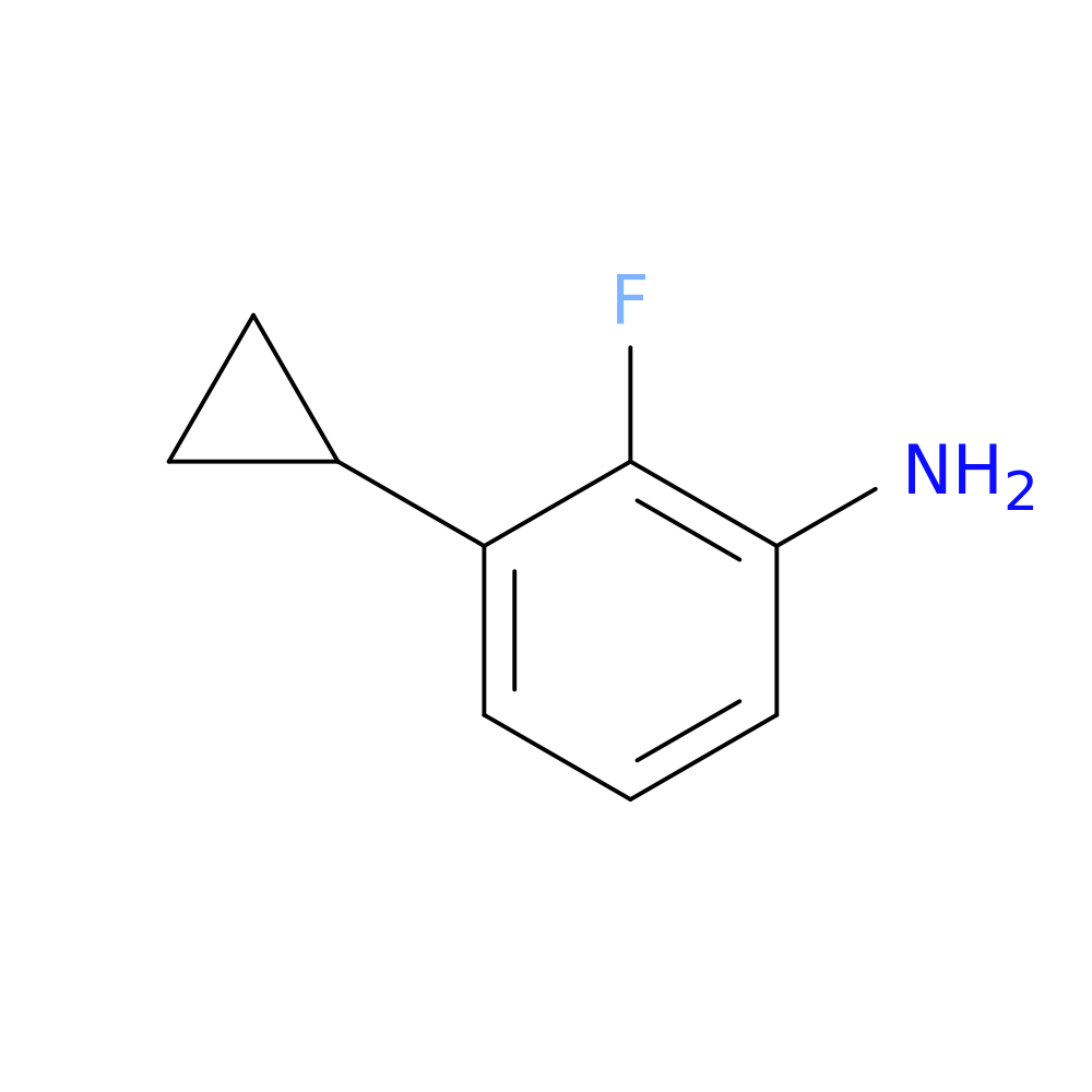 3-Cyclopropyl-2-fluoroaniline