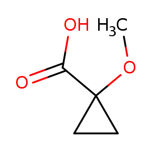 Cyclopropanecarboxylic acid, 1-methoxy-