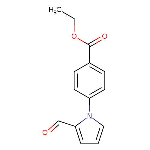 4-(2-Formyl-pyrrol-1-yl)-benzoic acid ethyl ester