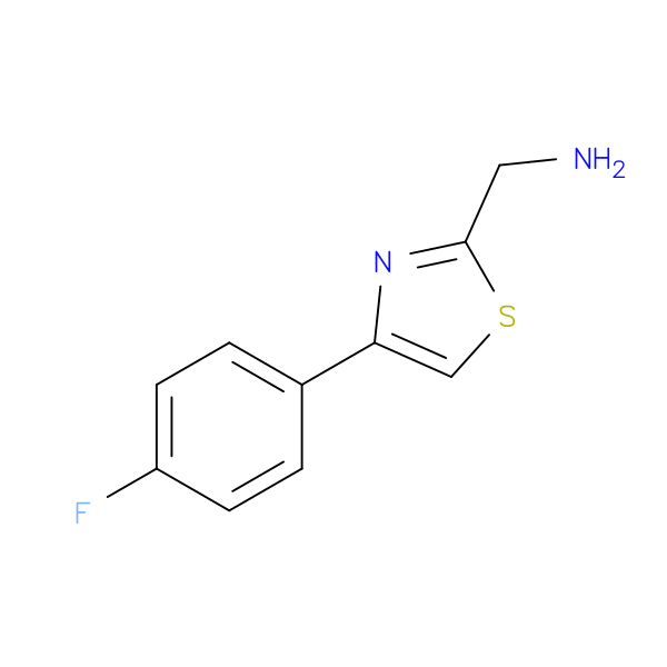1-[4-(4-fluorophenyl)-1,3-thiazol-2-yl]methanamine