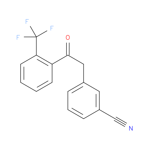 2-(3-Cyanophenyl)-2'-trifluoromethylacetophenone