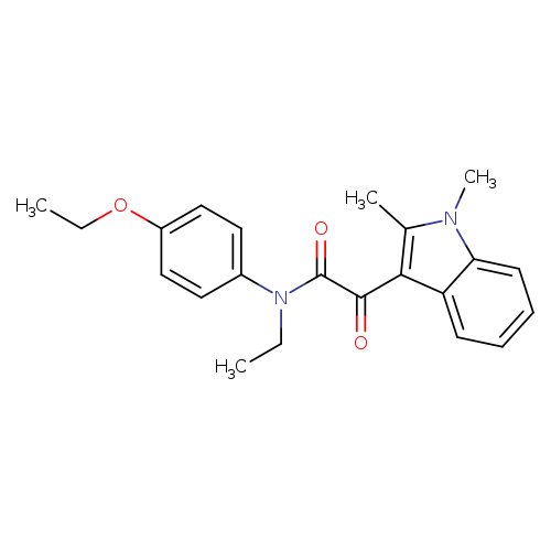 2-(1,2-dimethyl-1H-indol-3-yl)-N-(4-ethoxyphenyl)-N-ethyl-2-oxoacetamide