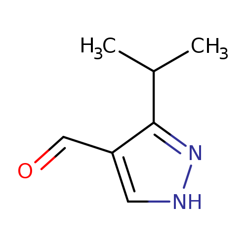 1H-Pyrazole-4-carboxaldehyde, 3-(1-methylethyl)-