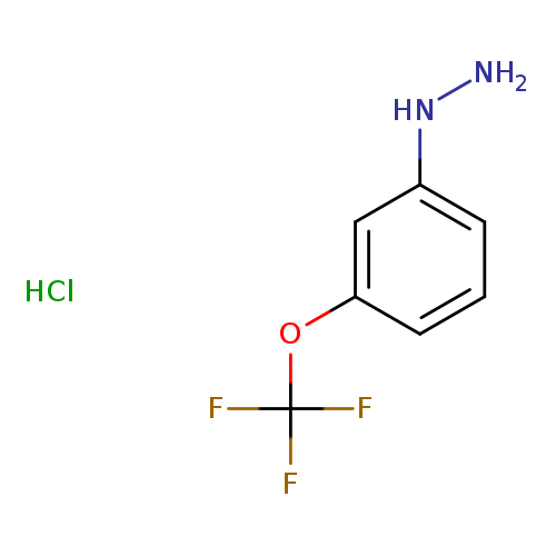 Hydrazine, [3-(trifluoromethoxy)phenyl]-, hydrochloride (1:1)