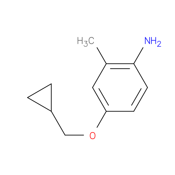 4-(Cyclopropylmethoxy)-2-methylaniline