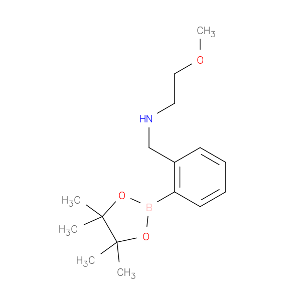 2-Methoxy-N-(2-(4,4,5,5-Tetramethyl-1,3,2-Dioxaborolan-2-Yl)Benzyl)Ethanamine