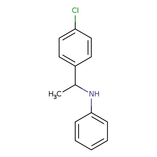 N-[1-(4-chlorophenyl)ethyl]aniline