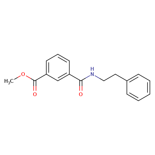 methyl 3-[(2-phenylethyl)carbamoyl]benzoate