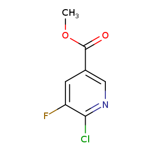 6-chloro-5-fluoropyridine-3-carboxylic acid methyl ester