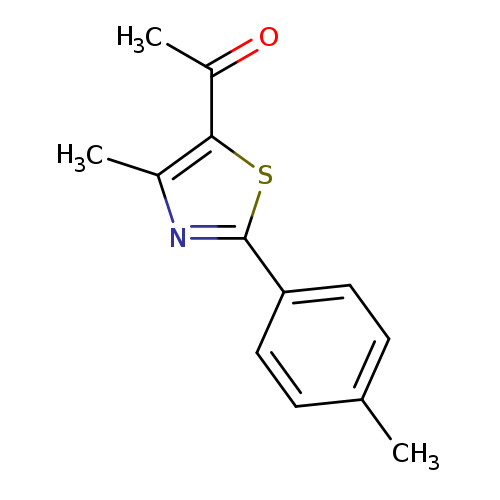 1-[4-Methyl-2-(4-methylphenyl)-5-thiazolyl]ethanone