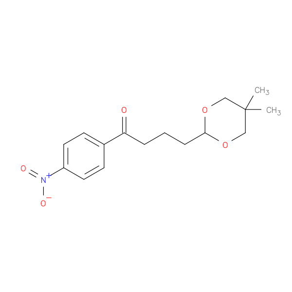 4-(5,5-Dimethyl-1,3-dioxan-2-yl)-4'-nitrobutyrophenone