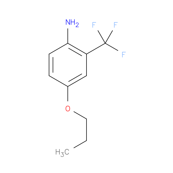 4-Propoxy-2-(trifluoromethyl)phenylamine