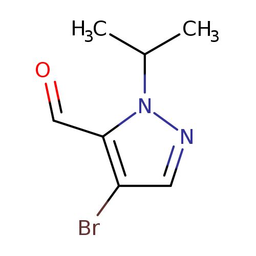 4-bromo-1-isopropyl-1H-pyrazole-5-carbaldehyde
