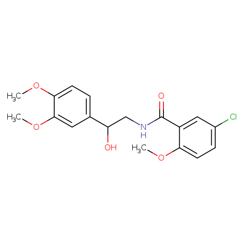 5-chloro-N-[2-(3,4-dimethoxyphenyl)-2-hydroxyethyl]-2-methoxybenzamide