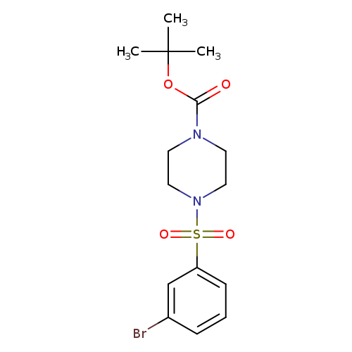 4-BOC-1-[(3-BROMOBENZENE)SULFONYL]PIPERAZINE