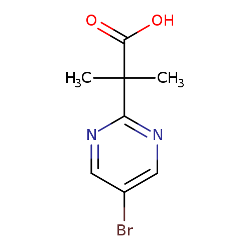 2-(5-Bromopyrimidin-2-Yl)-2-Methylpropanoic Acid