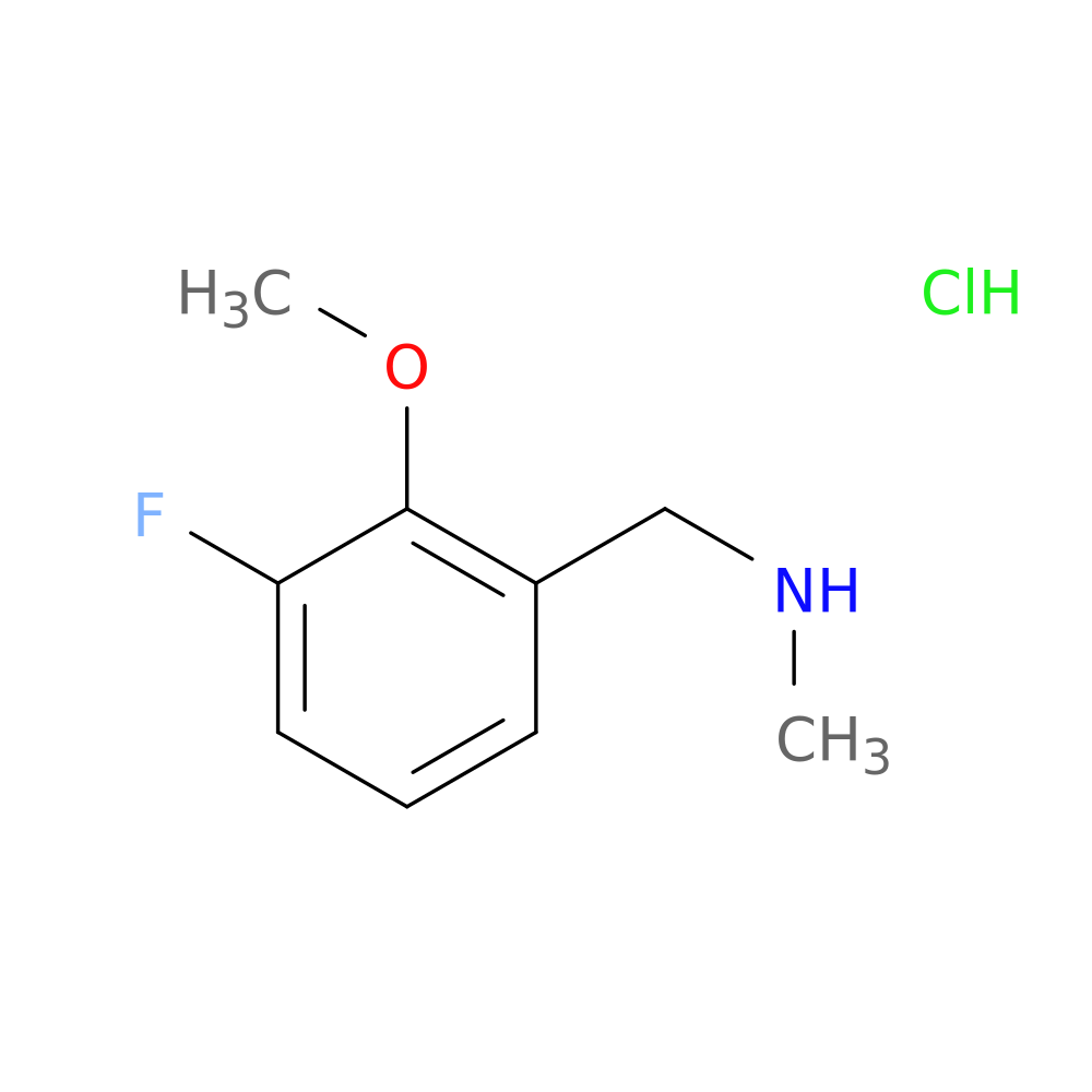 [(3-fluoro-2-methoxyphenyl)methyl](methyl)amine hydrochloride