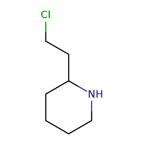 Piperidine, 2-(2-chloroethyl)-