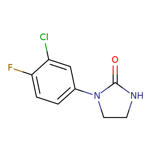 1-(3-Chloro-4-fluorophenyl)-imidazolidin-2-one