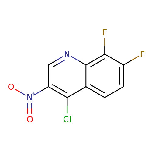 4-chloro-7,8-difluoro-3-nitroquinoline