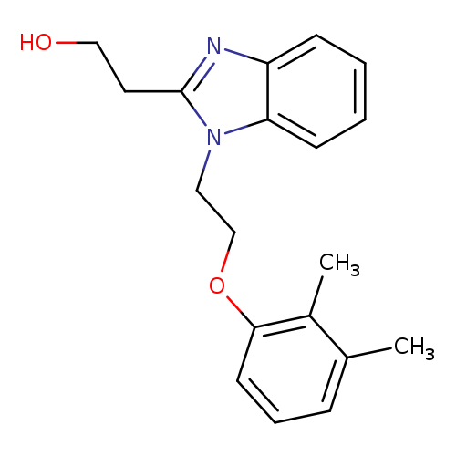 2-{1-[2-(2,3-dimethylphenoxy)ethyl]-1H-1,3-benzodiazol-2-yl}ethan-1-ol