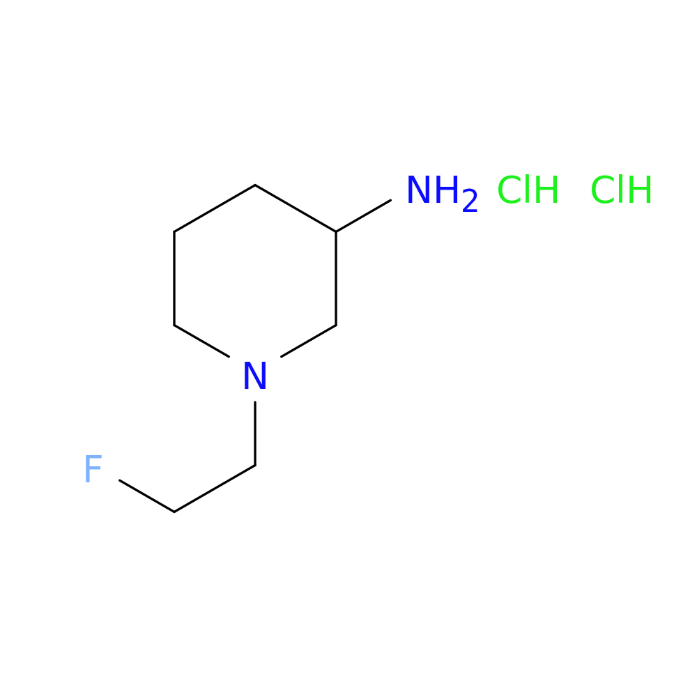 1-(2-Fluoroethyl)piperidin-3-amine dihydrochloride