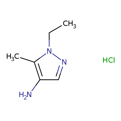 1-Ethyl-5-methyl-1h-pyrazol-4-ylamine HCl