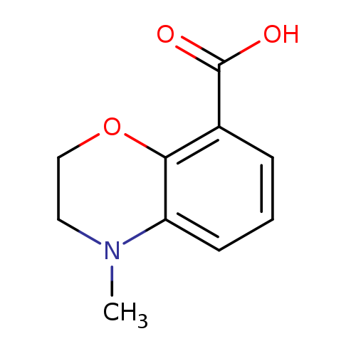 4-methyl-3,4-dihydro-2H-benzo[b][1,4]oxazine-8-carboxylic acid