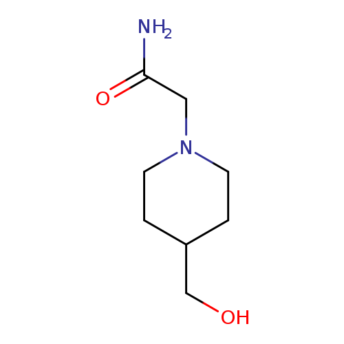2-[4-(hydroxymethyl)piperidin-1-yl]acetamide